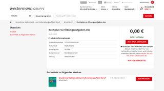 
                            9. Buchplus+zu+Übungsaufgaben.doc: Bildungsverlag EINS - Westermann