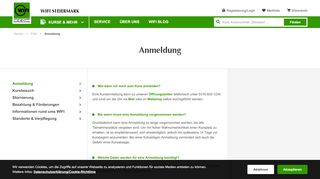 
                            3. Buchung / Anmeldung | WIFI Steiermark