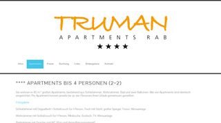 
                            10. Buchung - Truman Apartments Rab