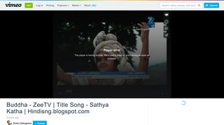 
                            8. Buddha - ZeeTV | Title Song - Sathya Katha | Hindisng.blogspot.com ...