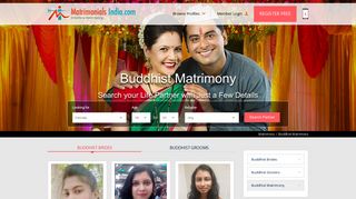 
                            11. Buddhist Matrimony - Matrimonials India