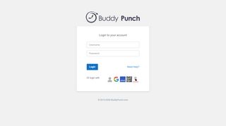 
                            3. Buddy Punch Login