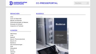 
                            7. Buderus Katalog 2018 jetzt verfügbar- CC-Presseportal