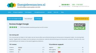 
                            11. Budget Energie Beoordelingen - Reviews - Energieleveranciers.nl