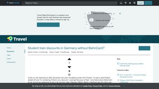 
                            13. budget - Student train discounts in Germany without BahnCard ...