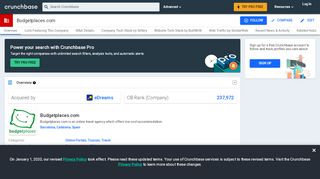 
                            13. Budgetplaces.com | Crunchbase