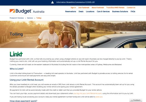 
                            8. Budget's e-Toll Programs | Budget Australia