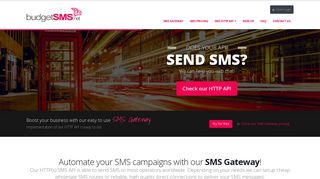 
                            4. BudgetSMS.net: High Quality and cheap SMS Gateway