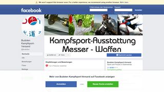 
                            10. Budoten Kampfsport-Versand - Startseite | Facebook