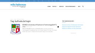 
                            9. buft.edu.bd login Archives - National University Archive | জাতীয় ...