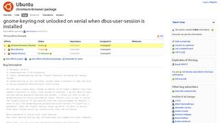 
                            12. Bug #1689825 “gnome-keyring not unlocked on xenial when dbus ...