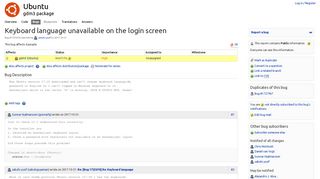 
                            7. Bug #1725676 “Keyboard language unavailable on the login screen ...