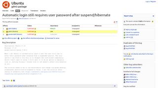 
                            4. Bug #1740792 “Automatic login still requires user password after ...