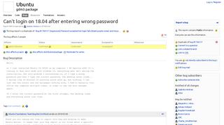 
                            4. Bug #1769416 “Can't login on 18.04 after entering wrong password ...