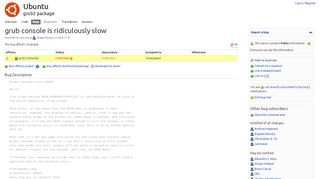 
                            5. Bug #480159 “grub console is ridiculously slow” : Bugs : grub2 ...