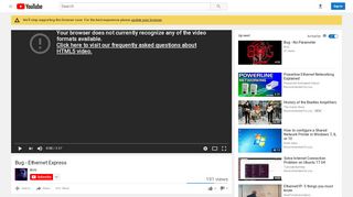 
                            8. Bug - Ethernet Express - YouTube