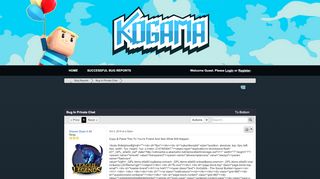 
                            5. Bug In Private Chat - KoGaMa Forum