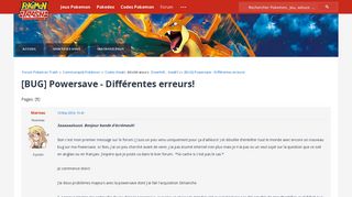 
                            5. [BUG] Powersave - Différentes erreurs! - Codes cheats - Forum ...