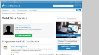 
                            6. Buhl Data Service | heise Download