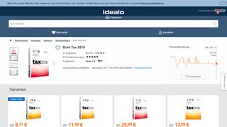 
                            12. Buhl Tax 2018 ab 10,90 € | Preisvergleich bei idealo.de