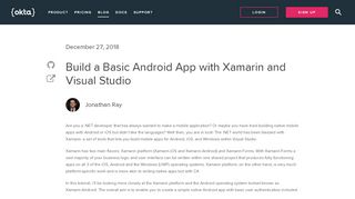
                            9. Build a Basic Android App with Xamarin and Visual Studio | Okta ...