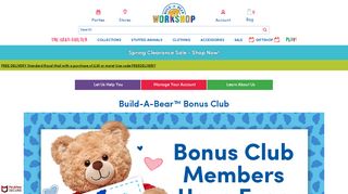 
                            13. Build-A-Bear™ Bonus Club