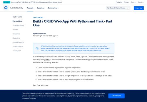 
                            13. Build a CRUD Web App With Python and Flask - Part One ― Scotch.io