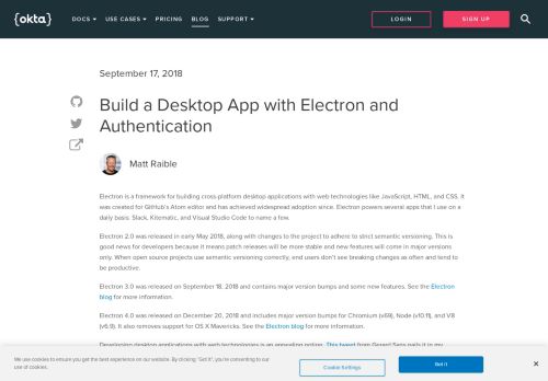 
                            3. Build a Desktop App with Electron and Authentication | Okta Developer