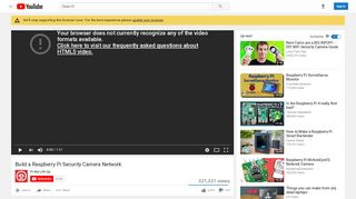 
                            13. Build a Raspberry Pi Security Camera Network - YouTube