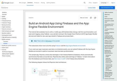 
                            9. Build an Android App Using Firebase and the App ... - Google Cloud