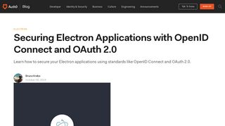 
                            5. Build and Secure an Electron App - OpenID, OAuth, Node.js, and ...