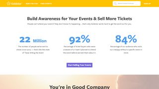 
                            11. Build Awareness for Your Events With Goldstar | Goldstar