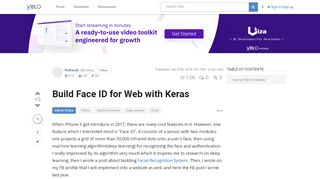 
                            11. Build Face ID for Web with Keras - Viblo