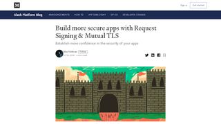 
                            8. Build more secure apps with Request Signing & Mutual TLS - Medium