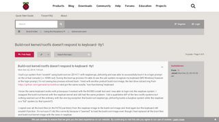 
                            1. Build-root kernel/rootfs doesn't respond to keyboard- tty1 ...