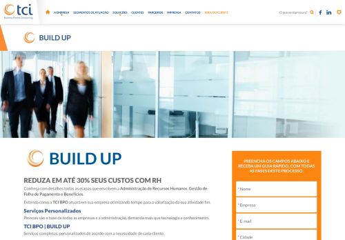 
                            3. Build Up | Reduza em até 30% seus custos com RH (Recursos ...