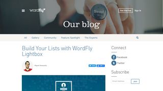
                            11. Build Your Lists with WordFly Lightbox | WordFly