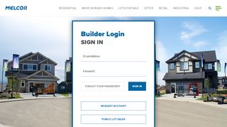 
                            13. Builder Login - Melcor Developments