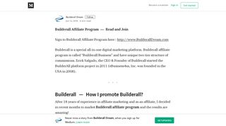 
                            2. Builderall Affiliate Program — Read and Join – Builderall ...