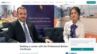 
                            11. Building a career with the Professional Banker Certificate | RBS Careers