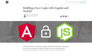 
                            3. Building a Face Login with Angular and NodeJS – Markus Glutting ...