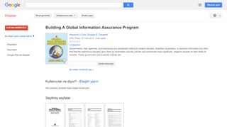 
                            11. Building A Global Information Assurance Program