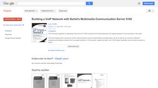 
                            8. Building a VoIP Network with Nortel's Multimedia Communication ...