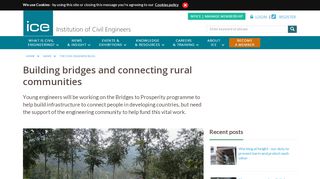 
                            12. Building bridges and connecting rural communities | Institution of Civil ...