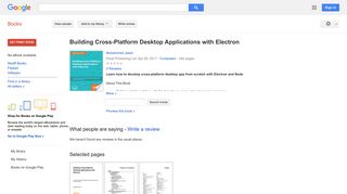 
                            6. Building Cross-Platform Desktop Applications with Electron