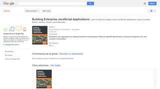 
                            6. Building Enterprise JavaScript Applications: Learn to build and ...