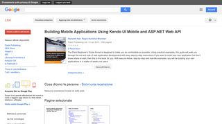 
                            9. Building Mobile Applications Using Kendo UI Mobile and ASP.NET Web API