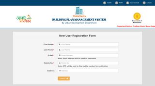 
                            3. building plan management system - BPMS - Maharashtra Gov