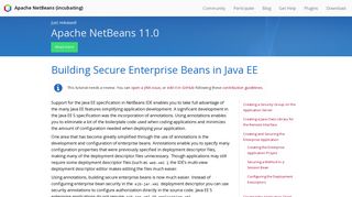 
                            5. Building Secure Enterprise Beans in Java EE - Apache NetBeans