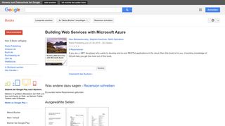 
                            9. Building Web Services with Microsoft Azure